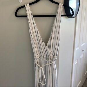L*Space Striped Sleeveless Jumpsuit